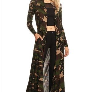 Camouflage Duster